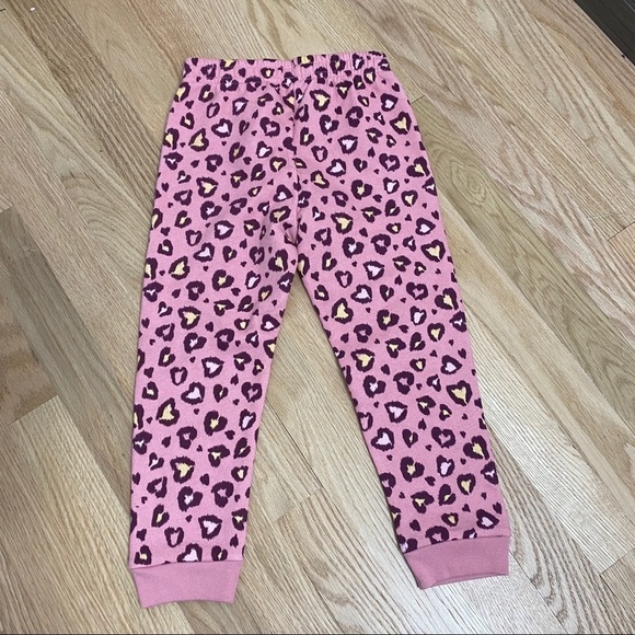 Pink Cheetah Sweatpants NWT 4T Girls Toddler Kids - Picture 2 of 3